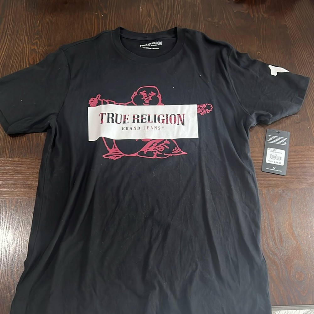 True Religion Buddha Logo Tee